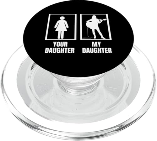 Lustiger Akustikgitarrenspieler mit Aufschrift "Your Daughter My Daugh PopSockets PopGrip für MagSafe Lustiger Akustikgitarrenspieler mit Aufschrift "Your Daughter My Daugh PopSockets PopGrip für MagSafe von Acoustic Guitar Gifts For Men