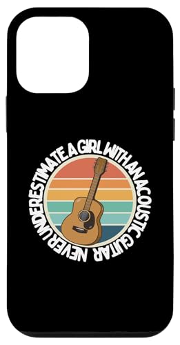 Unterschätzen Sie niemals ein Mädchen mit einer Akustikgitarre Hülle für iPhone 12 mini Unterschätzen Sie niemals ein Mädchen mit einer Akustikgitarre Hülle für iPhone 12 mini von Acoustic Guitar Gifts For Men
