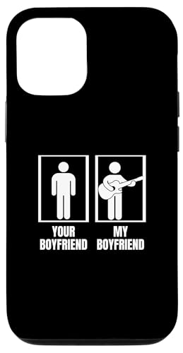 Your Boyfriend My Boyfriend Lustiger Akustikgitarrenspieler Hülle für iPhone 12/12 Pro von Acoustic Guitar Gifts For Men