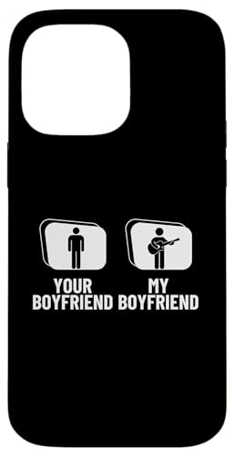 Your Boyfriend My Boyfriend Lustiger Akustikgitarrenspieler Hülle für iPhone 14 Pro Max von Acoustic Guitar Gifts For Men