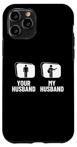 Your Husband My Husband Lustiger Akustikgitarrist Hülle für iPhone 11 Pro von Acoustic Guitar Gifts For Men