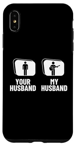 Your Husband My Husband Lustiger Akustikgitarrist Hülle für iPhone XS Max von Acoustic Guitar Gifts For Men