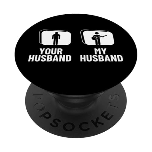 Your Husband My Husband Lustiger Akustikgitarrist PopSockets Klebender PopGrip Your Husband My Husband Lustiger Akustikgitarrist PopSockets Klebender PopGrip von Acoustic Guitar Gifts For Men