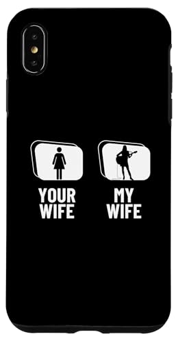 Your Wife My Wife Lustige Akustikgitarrenspielerin Hülle für iPhone XS Max Your Wife My Wife Lustige Akustikgitarrenspielerin Hülle für iPhone XS Max von Acoustic Guitar Gifts For Men
