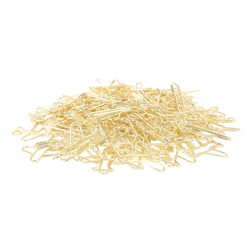 100 Pcs Flugzeugformular -Form CL Metall Leichtmultipurpeck Cute Papierpapier Lesezeichen CL für Schulbüro Gold Flugzeug -Form ClipSairplane PAP Sehr Nützlich und Offi (GOLD) von Acouto