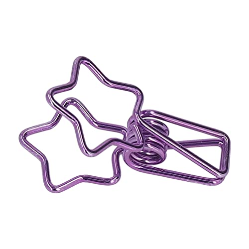 100 Pcs Stern Cl Niedliche Caron (PURPLE) von Acouto