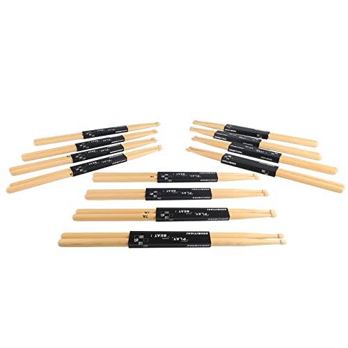 12 Paare 7A Schlagzeug Maple Wood Oval Tipp Set Set für Performance Praxis Rosthar Firm Leicht S 7A Drumstick7a Stickdrums Setmaple Wood Drumstick StickDrumstick 12 Paare 7A Schlagzeug Maple Wood Oval Tipp Set Set für Performance Praxis Rosthar Firm Leicht S 7A Drumstick7a Stickdrums Setmaple Wood Drumstick StickDrumstick von Acouto