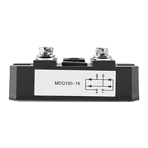 1pc Einphase -Diodenbrückengleichrichter 100A 1600 V Hochleistungs 4 Klemmen Gleichrichter Rechte 1pc Einphase -Diodenbrückengleichrichter 100A 1600 V Hochleistungs 4 Klemmen Gleichrichter Rechte von Acouto