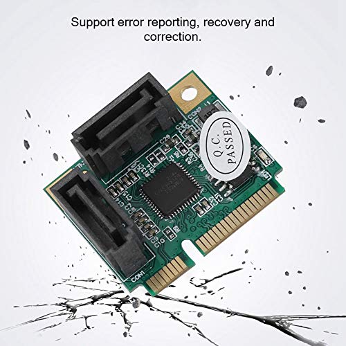2 Port PCI-E-PCI Bis 3.0 6Gbit / S Konverter-Festplatte Expansion Card für die Erweiterungskarte Exten 2 Port PCI-E-PCI Bis 3.0 6Gbit / S Konverter-Festplatte Expansion Card für die Erweiterungskarte Exten von Acouto