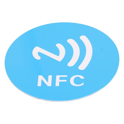 20pcs NFC -Aufkleber PET PET 40 Mm Leicht Lesbar Schreibbarer NFC -Telefon Zurück Aufkleber Grüne Stickersrewrable TagsNFC Tagsw Oberhalb der Oberfläche Zum Stick (BLUE) von Acouto