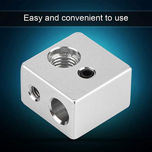 20x20x13mm Aluminium M Extruder Hotend Heater Block M7 Gewinde Hitzebrecher für 3D -Drucker -Drucker Zubehörschrauben für 3D Druckleistung. Einfach Hallo 20x20x13mm Aluminium M Extruder Hotend Heater Block M7 Gewinde Hitzebrecher für 3D -Drucker -Drucker Zubehörschrauben für 3D Druckleistung. Einfach Hallo von Acouto
