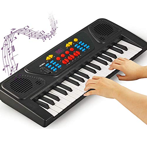 37key Electric Piano Keyboard Kids Digital Instrument Spielzeug mit Mikrofonbatteriebetriebener Elektrischer Pianomusica 37key Electric Piano Keyboard Kids Digital Instrument Spielzeug mit Mikrofonbatteriebetriebener Elektrischer Pianomusica von Acouto