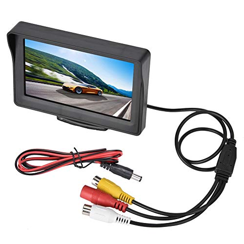 4,3" Farb LCD Auto Display Rückansicht Externer Monitor für Auto-Rückfahrkamera 4,3-Zoll-Display mitExternem DVD- Oder Auto-Tv-Reverse-Display Automatisch Drehbares Design 4,3" Farb LCD Auto Display Rückansicht Externer Monitor für Auto-Rückfahrkamera 4,3-Zoll-Display mitExternem DVD- Oder Auto-Tv-Reverse-Display Automatisch Drehbares Design von Acouto