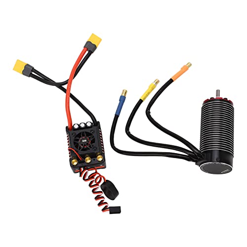 4092 1450 KV Bürstenloser Motor mit 150A ESC 1/7 1/8 Bürstenloser Motor und ESC -Kombination HLOSS - mit Stro 4092 Motor4092 1450 KV Motor150A ESC4092 Bürstenlos Bürstenlos von Acouto