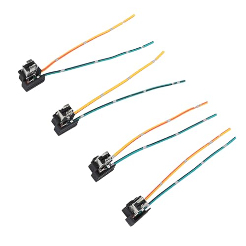 4pcs Scheinwerfer W HARN -Stecker DC12 Bis 24 V Scheinwerfer Sockeldraht HARN für H Fem Head Halogen -Glühbirne H -Scheinwerfer W Hartnessh Scheinwerfer Sockel Hartnessh Scheinwerfer W Connectorh von Acouto