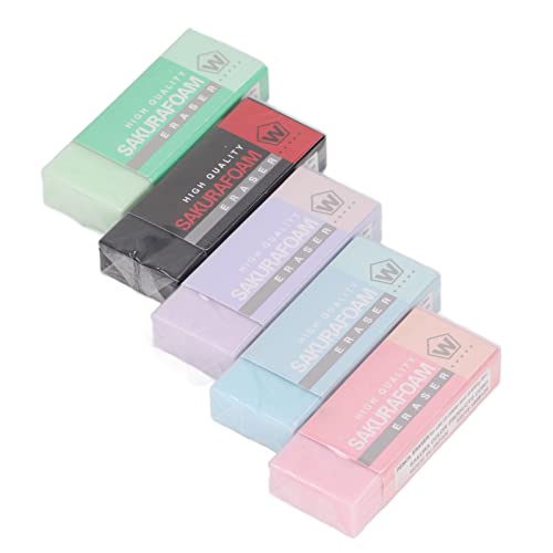 5 PCS Art Eraser Starke Fähigkeit Farbiger Radiergummi für Büroschule Skizzieren von Kunst Erasersketch Erasermultifunktion Era Zum Treffen von Auswahl. 5 PCS Art Eraser Starke Fähigkeit Farbiger Radiergummi für Büroschule Skizzieren von Kunst Erasersketch Erasermultifunktion Era Zum Treffen von Auswahl. von Acouto