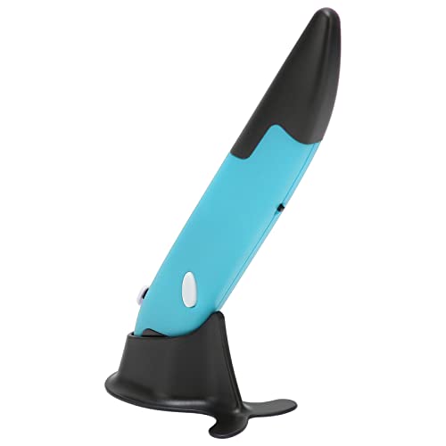 Acouto Drahtloser Optischer Penmus 800 1200 1600 DPI 2,4 GHz USB USB Wireless Pen -Maus, Stecker und Reisespiel, Rot (Rot) (Blue) von Acouto