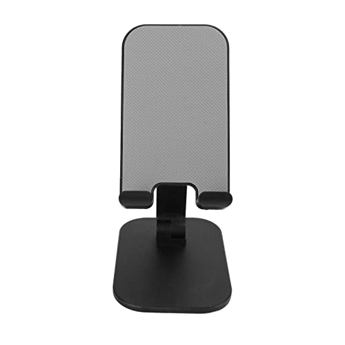 Acouto Mobiltelefonständer Tragbarer Schlupffaltungshöhe Desktop -Telefonhalter Tablet Halter Weißer Handy -Standard -Telefon Standdesk Telefon Standphone Desktop -Halterungfolding (Black) von Acouto