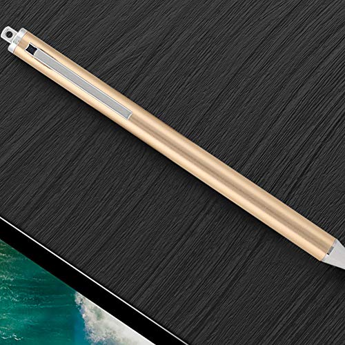Acouto Touch-Stift, Eingabestift mit Stoffkopf für Smartphones und Tablets Aller Marken (Gold) von Acouto