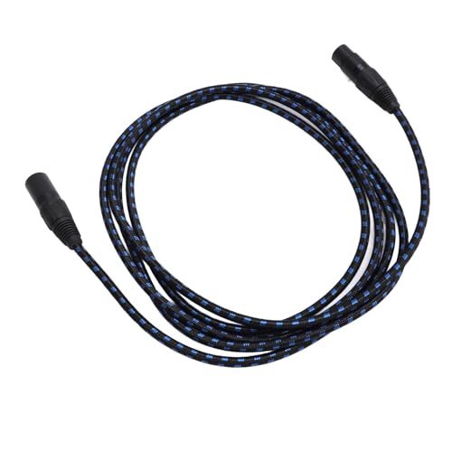Acouto XLR -Kabel 10ft HiFi Stereoverbindung Mikrofonkabel -Bass Schalldämmerung Schwarzer XLR CablexLR Kabel 10fthifi Stereoverbindungsfunktionen und Provid (Dunkelblau) von Acouto