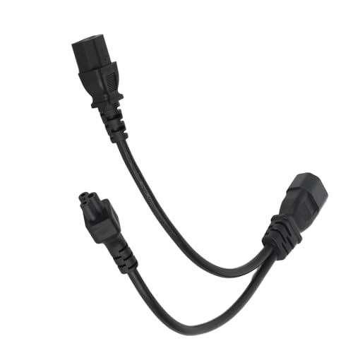 Acouto Y Splitter -Power -Stecker Kabel IEC 320 C14 M Bis C13 und C5 FEM Splitter Ein Kabel 10A 250 V Y Power Plug CordieC320 C14 zu und Typ Typ Acouto Y Splitter -Power -Stecker Kabel IEC 320 C14 M Bis C13 und C5 FEM Splitter Ein Kabel 10A 250 V Y Power Plug CordieC320 C14 zu und Typ Typ von Acouto