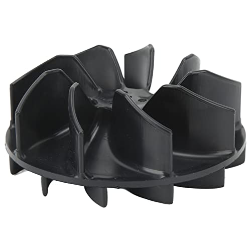 Electric Blower Vac -Laufrad Lüfter Lächerlich Schwarzes Bauchblattgebläse Vakuumteile 125 0494 Ersatz für Präzise Anpassung von Acouto