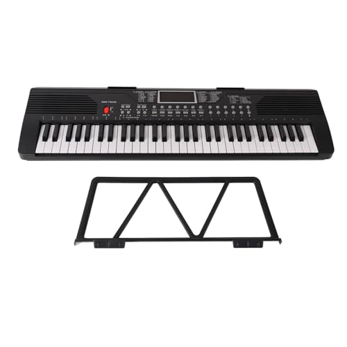Elektrisches Keyboard Klavier 6 Taste ohne Reduktion C Sound Professionell Elektrisches Klavier für Anfänger Tastatur Pianoelektrik Piano6 Schlüssel Pianoprofessional Elektro -Tastatur von Acouto
