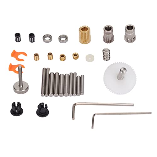 Extruder -Kit Doppel -Riemenscheibe Doppelkonkave Zahnrad Design Stabiles Futtermittelmaterial 3D Drucker Extruder Kit für Ender 3 Double Pulley Extrud Extruder -Kit Doppel -Riemenscheibe Doppelkonkave Zahnrad Design Stabiles Futtermittelmaterial 3D Drucker Extruder Kit für Ender 3 Double Pulley Extrud von Acouto