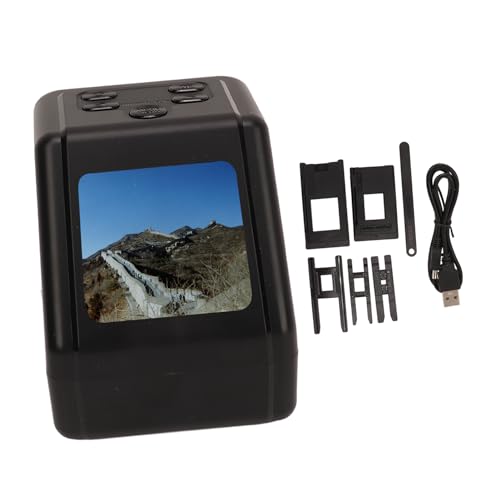 Filmscanner, 22 MP JPG Digitaler Foto-Negativscanner für 135 126 110 8-mm-Filme und Schwarz-Weiß-Negative, Genaue Bildwiedergabe, Schnelle Scangeschwindigkeit, Kompaktes Design, von Acouto