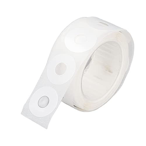 Loch PU -Verstärkungsaufkleber DIY Produktion PVC Einfache Verstärkung Labelstransparent NT LaBleStransparent Loch PU Verstärker Aufkleber - Verstärkung Aufkleber (WHITE) von Acouto