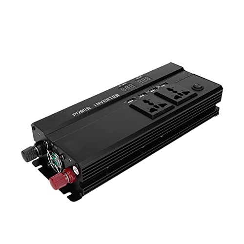 Modifizierter, 4000 W DC 12 24 V zu AC 220 LCD-Anzeige Auto Modifizierter Sinus-Konverter von Acouto