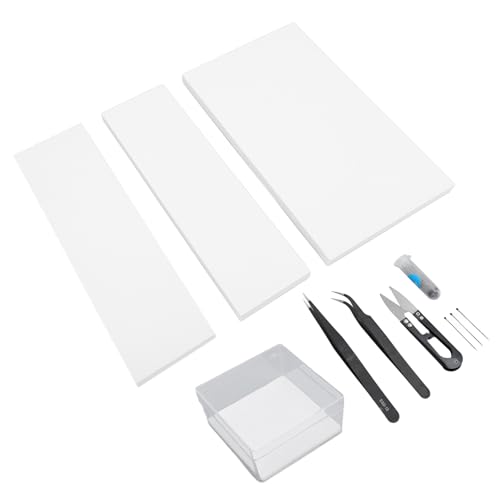 Probenwerkzeuge Kit Sodell Hülle Kasten 8 Blätter PR EVA Foam Board 100 Stainl -Stahlstifte Machen Probenwerkzeuge Kit Probe Tools Anzeige Hülle Box Montage Probenwerkzeuge Kit Sodell Hülle Kasten 8 Blätter PR EVA Foam Board 100 Stainl -Stahlstifte Machen Probenwerkzeuge Kit Probe Tools Anzeige Hülle Box Montage von Acouto