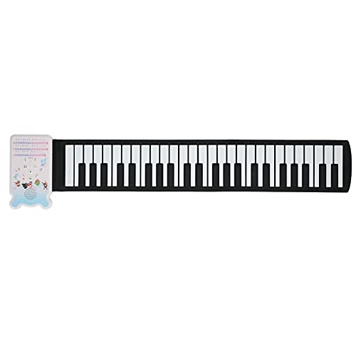 Rollen Klavierspielzeug Wiederaufladbare Tragbare 49 Tasten Elektrische Klavier -Tastatur mit Kopfhörer Jack Elektronisch Roll -up Piano Keyboarboardelektro Eine Hohe Schnittstelle Sein Rollen Klavierspielzeug Wiederaufladbare Tragbare 49 Tasten Elektrische Klavier -Tastatur mit Kopfhörer Jack Elektronisch Roll -up Piano Keyboarboardelektro Eine Hohe Schnittstelle Sein von Acouto