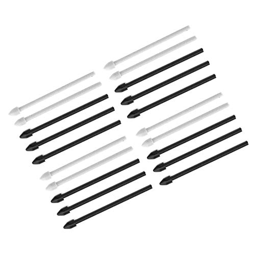Schreibfedern 4Set Touch-Ersatzspitzen Schreibstiftspitzen Teile für Note 10/Note 10 Plus Abs-Spitzen Telefonstiftspitzen Teile (Black) von Acouto