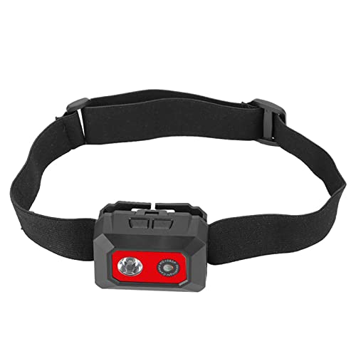 Sportkamerakopf, Super HD 1080P DV Sportkamera Am Kopf Montierter Action-Video-Camcorder DVR-Recorder Schwarz Blau für Sportfotografie (Schwarz Rot) von Acouto