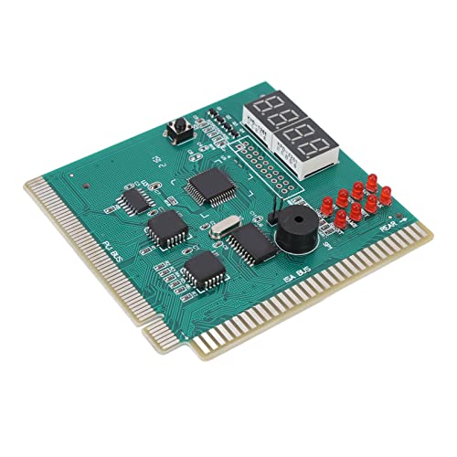 Standard-PCI-ISA-Port-PC-Diagnose-Motherboard-Testkarte für die Codeanzeige, Professionelle Motherboard-Reparaturbetriebe von Acouto