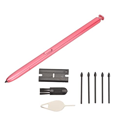 Acouto Stylus-Stifte, Hochempfindlicher Touchscreen-Stift für Note 10 Note 10 Plus mit Ersatzspitzen, Wie EIN Schreibstift, Einfache Handschrift, Professionelle Stabilität (Rosa) von Acouto
