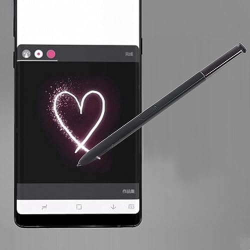 Stylus für Note8 N950U N950W N950FD N950F Maple, Innovatives Kommunikationstool mit Fantasieaustausch, Unterstützt Bis zu 100 Notizen für Kreative, Studenten (Black) von Acouto
