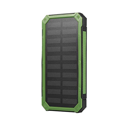 Tragbare 20000 MAh Solar-Schnelllade-Dual-USB-Mobile-Powerbank-Hülle für Sport und Reisen – DIY-Kit (Green) von Acouto
