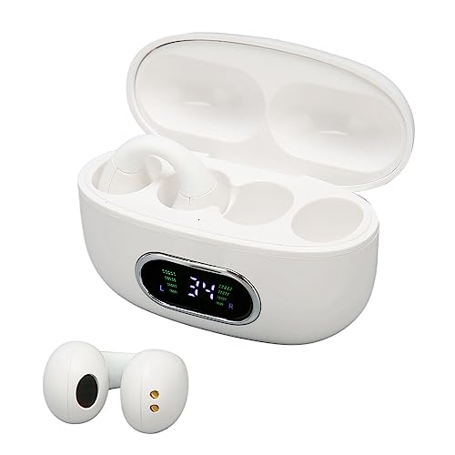 Übersetzer Earphone 144 Sprachen Stereoclip auf Übersetzungsohrhörer mit Ladekoffer für Black Double to Time. [Multi -Sprach -Übersetzung] Übersetzer Kopfhörer (White) von Acouto