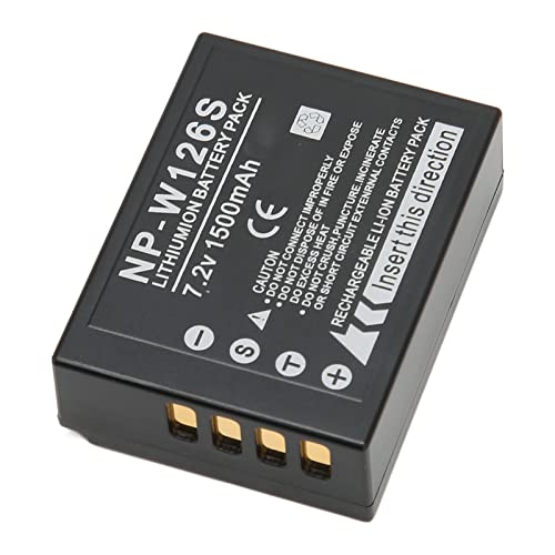XS10 XT3 XT30 XT20 XT10 XA7 XE4 XA5 XT200 100 X100V X100F Kamera Lithium -Ionen -Akku - Kapazität von 1500 MAh - Ultra -Dünndesign für Reise- und Outdoor -Sport von Acouto