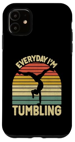 Hülle für iPhone 11 Everyday I'm Tumbling Gymnast Gymnastik Gymnastik Gymnastik Handstand von Acrobat Gymnastics Gymnast Gifts