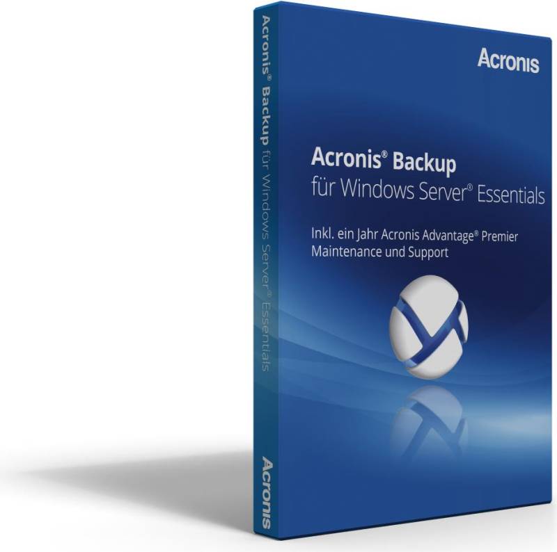 Acronis Backup Windows Server Essentials - Erneuerung der Abonnement-Lizenz (1 Jahr) - Win (G1EBHBLOS21) von Acronis