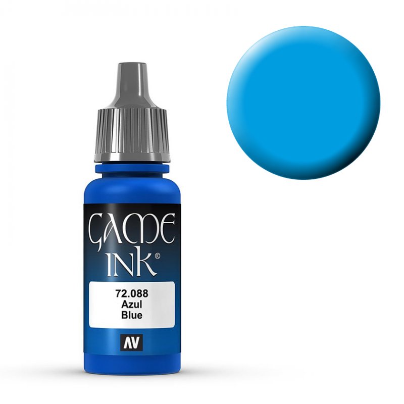 Blue  Ink - 17 ml von Acrylicos Vallejo