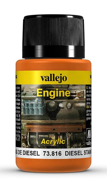 Diesel-Flecken, 40ml von Acrylicos Vallejo