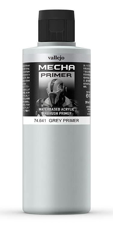 Grundierung, Grau, 200 ml Grundierung, Grau, 200 ml von Acrylicos Vallejo