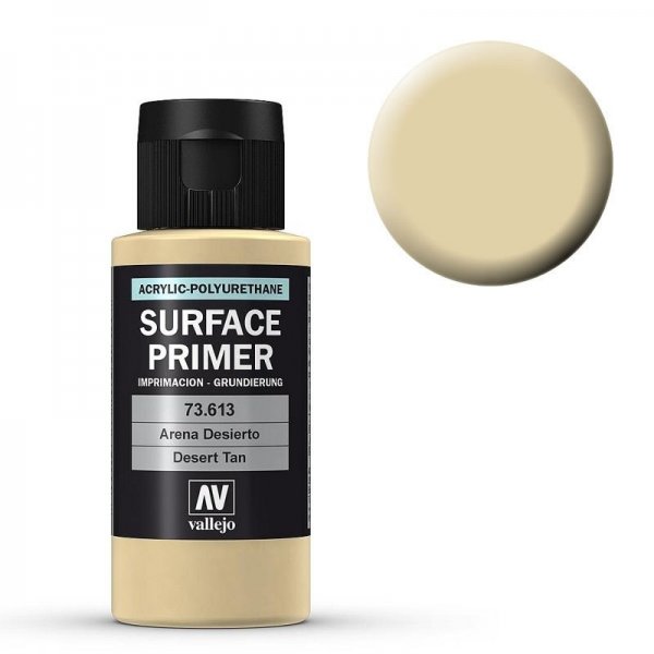 Grundierung Desert Tan Base (200ml) (Surface Primer) von Acrylicos Vallejo