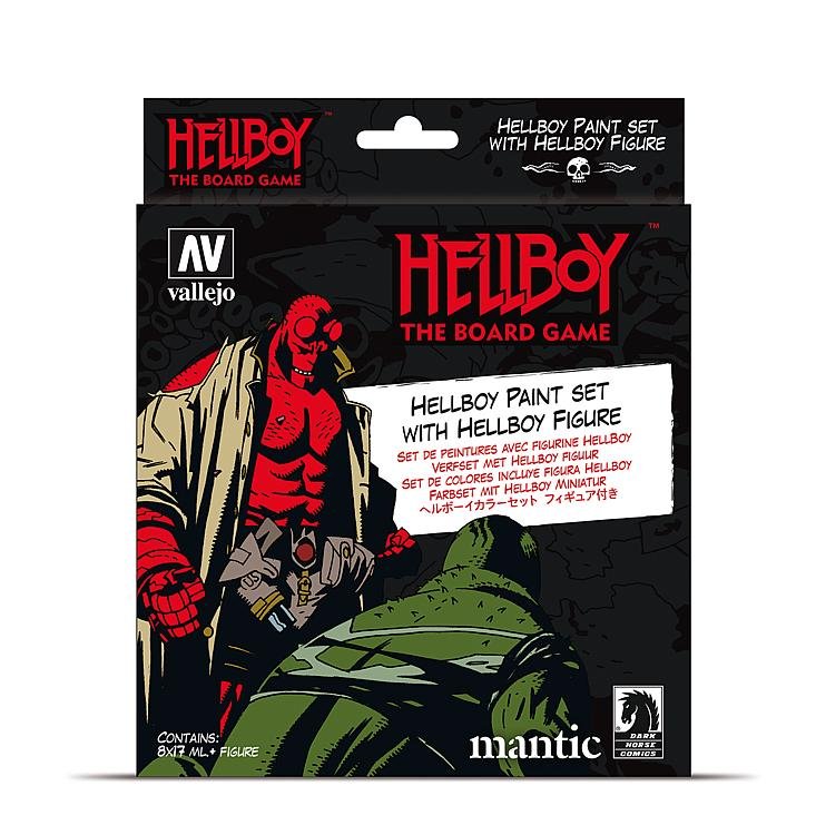 Hellboy - Board Game, Farbset von Acrylicos Vallejo