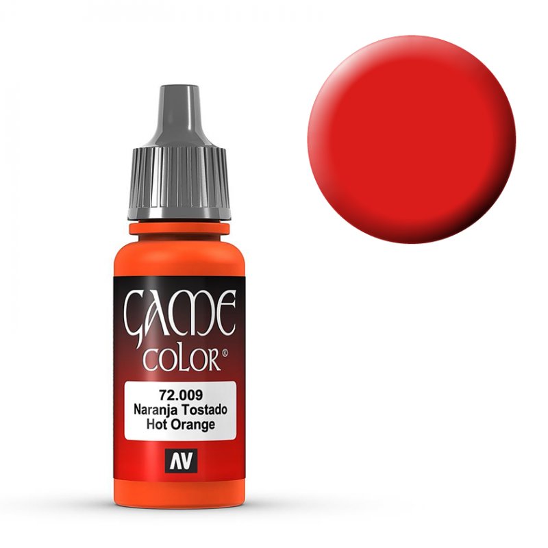 Hot Orange - 17 ml von Acrylicos Vallejo