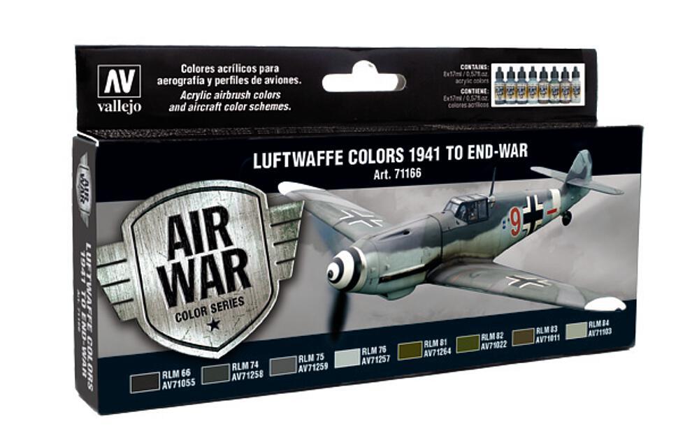 Luftwaffe - Colors 1941 to end-war - Farbset - 8 x 17 ml Luftwaffe - Colors 1941 to end-war - Farbset - 8 x 17 ml von Acrylicos Vallejo